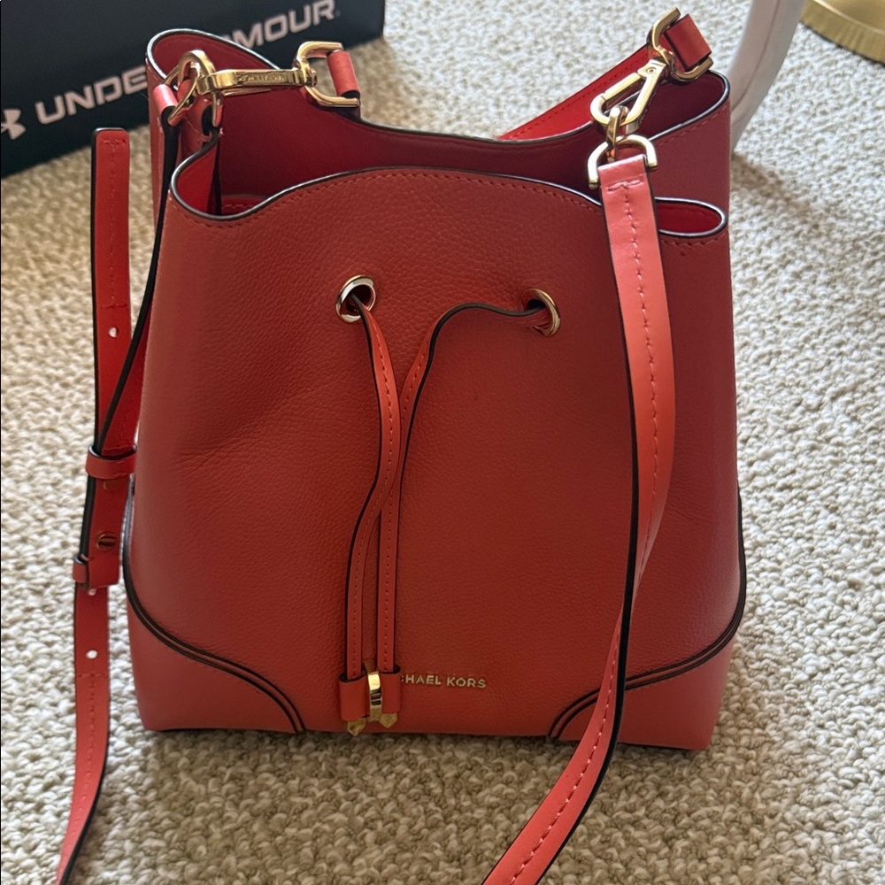 Michael Kors Coral Shoulder Bag